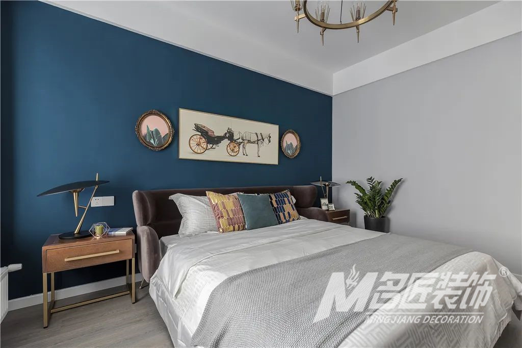 装修案例轻奢风格室内装修效果图-卧室 装修案例轻奢风格室内装修效果图-卧室