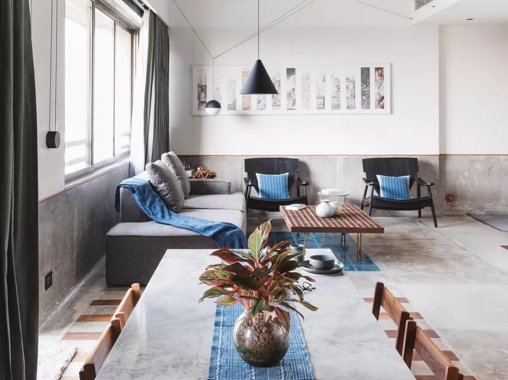 现代简欧风格家装设计室内装修效果图-客厅 现代简欧风格家装设计室内装修效果图-客厅