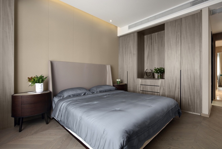 现代简约风格室内家装案例效果图-卧室 现代简约风格室内家装案例效果图-卧室