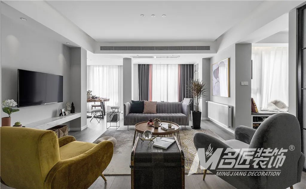 装修案例轻奢风格室内装修效果图-客厅 装修案例轻奢风格室内装修效果图-客厅