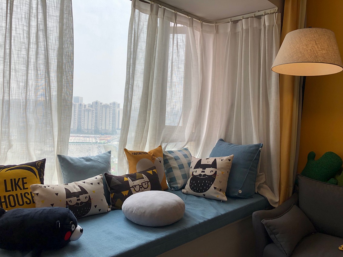 装修案例北欧风格室内装修效果图-飘窗 装修案例北欧风格室内装修效果图-飘窗